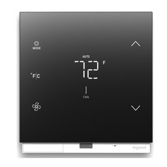 LEGRAND Pass & Seymour WZ3TSTATH Installation Manual