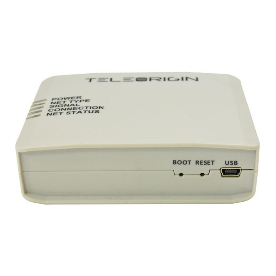 Teleorigin RB900SG Series User Manual