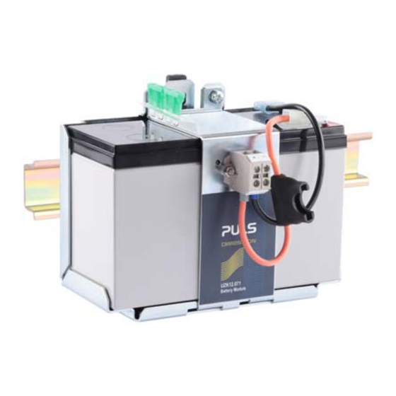Puls Dimension U Series Manual