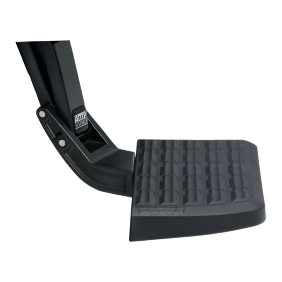 AMP Research BedStep 75325-01A Quick Start Manual