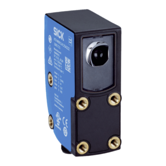 SICK Prime KTX-WN91141252ZZZZ Manual