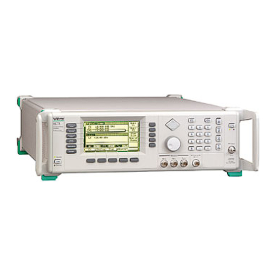 Anritsu 680 B Series Maintenance Manual