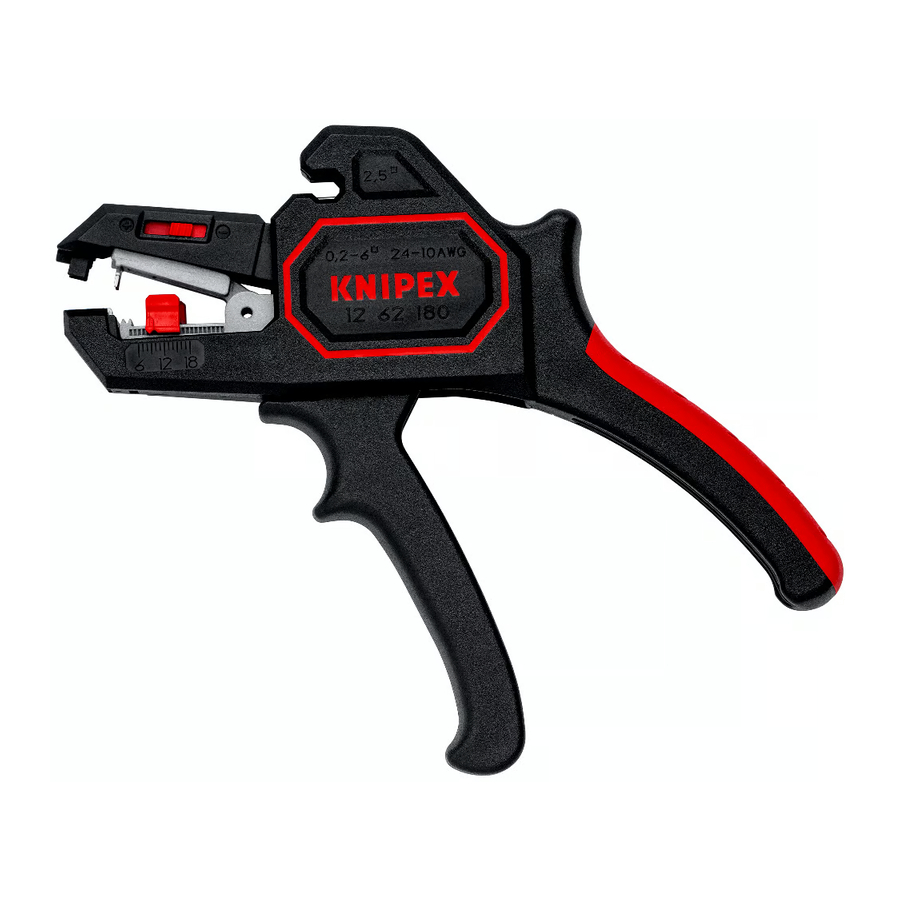 KNIPEX 12 62 180 Manual