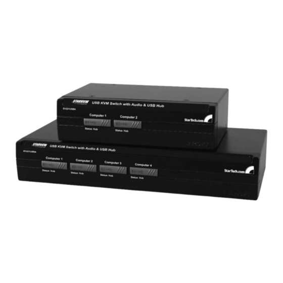 StarTech.com SV231USBA Instruction Manual