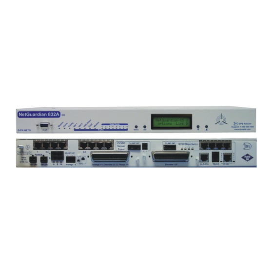 DPS NetGuardian 832A User Manual