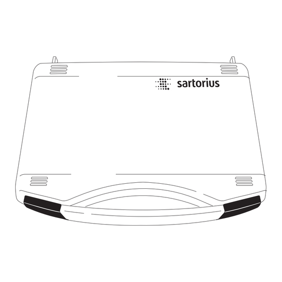 Sartorius YTM05MA Operating Instructions Manual