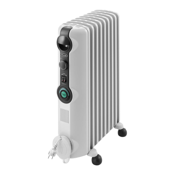 DeLonghi TRRS0920C Quick Start Manual