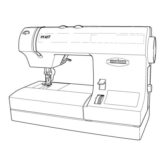 Pfaff select 1520 Instruction Manual