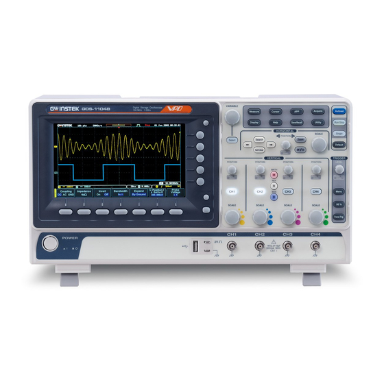 GW Instek GDS-1000B Series Programming Manual