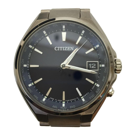 Citizen H149 Manuals