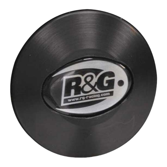 R&G FI0058BK Fitting Instructions