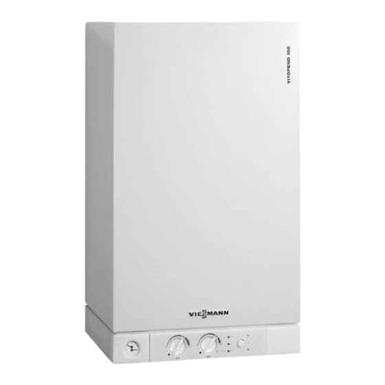 viessmann vitopend 100 как слить воду