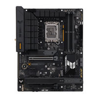 Asus TUF GAMING H770-PRO WIFI Manual