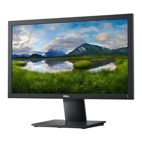Dell E2210H User Manual