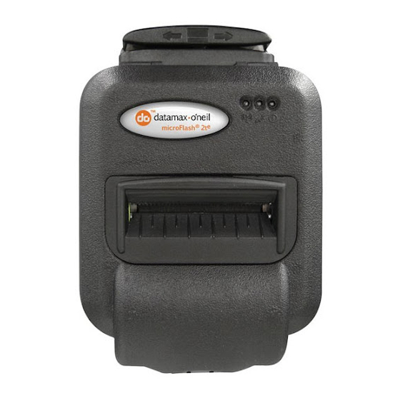 Datamax Microflash 2Te User Manual