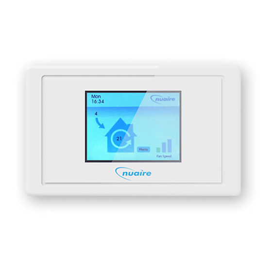 NuAire ES-LCD Installation & Operating Instructions Manual