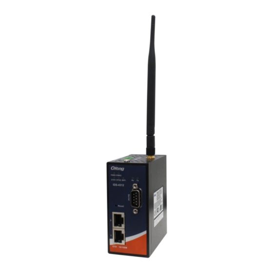ORiNG IDS-4312+ Manuals