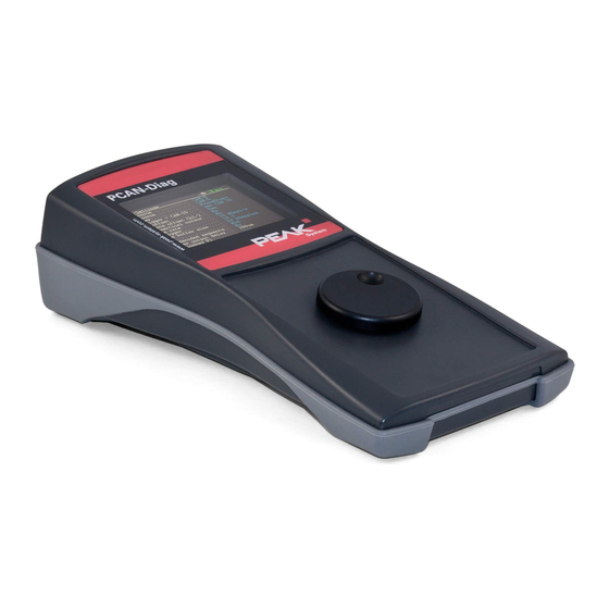 Peak PCAN-Diag 2 User Manual
