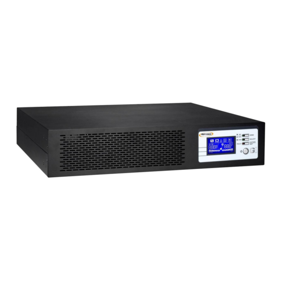 User Manuals: INFOSEC UPS SYSTEM G1 Inverter Charger