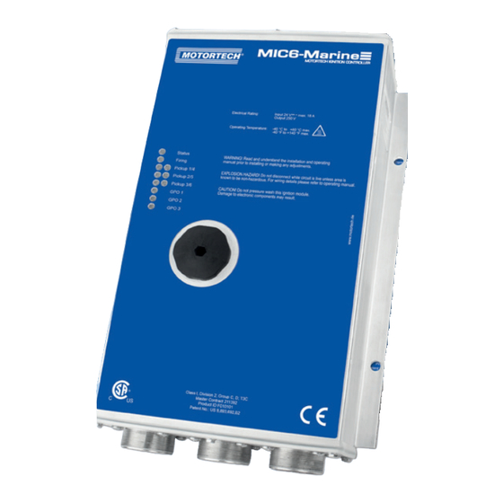 Motortech MIC6 Quick Start Manual