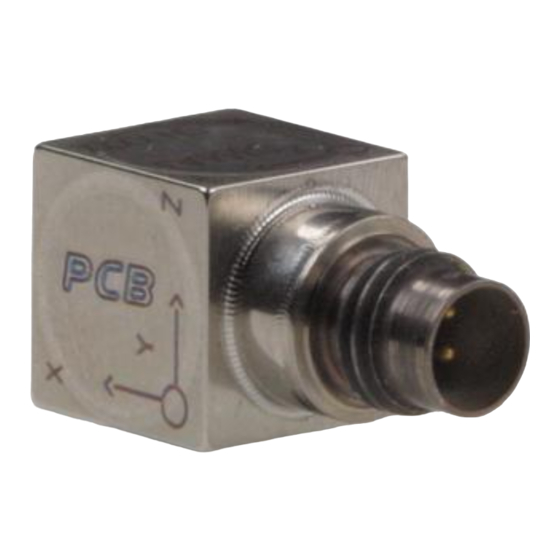 PCB Piezotronics HT356A33 Installation And Operating Manual