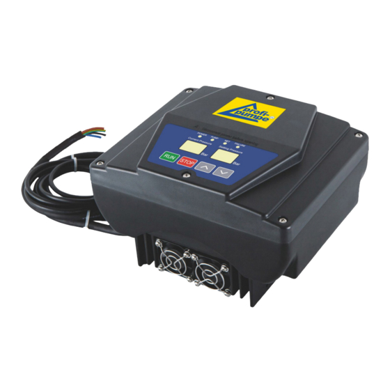 Profi-pumpe INVERTER PUMP CONTROL 5 Operating Instructions Manual