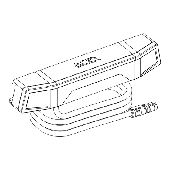 Cube ACID Carrrier Rear Light PRO-E HPP Original Operating Instructions