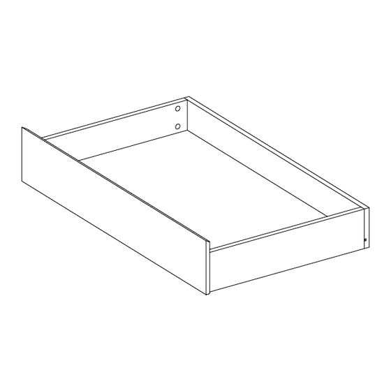 Akron Street Dris Bed Drawer Assembly Instructions Manual