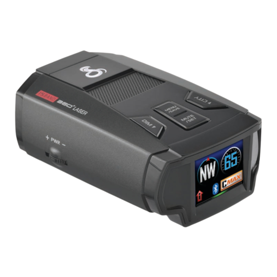 Cobra SPX 7800BT Specifications