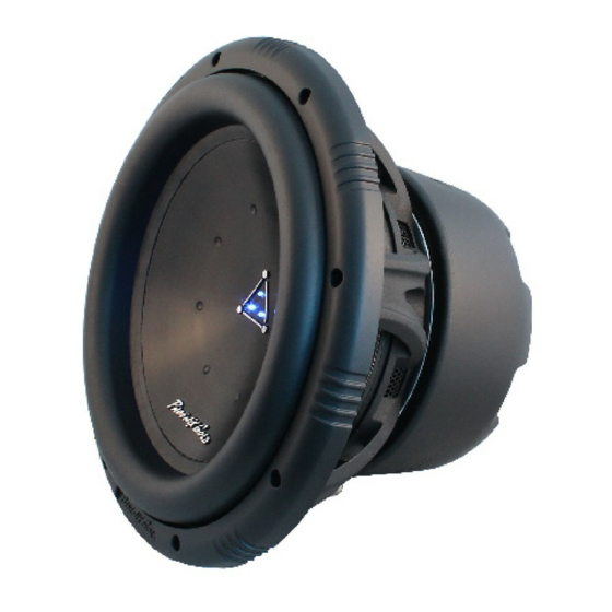 Phoenix gold sale titanium 12 subwoofer