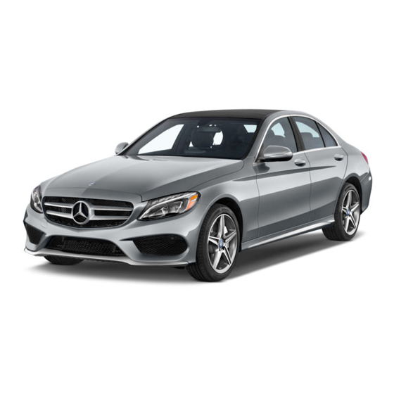 Mercedes-Benz C-Class Operator's Manual