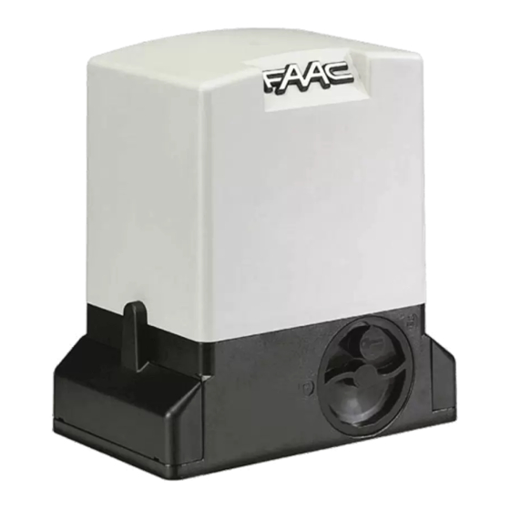 FAAC 740 Manual