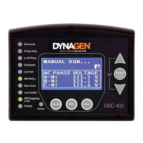 DynaGen GSC400 Programmer's Manual