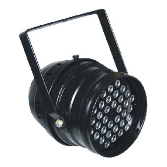 Dialighting LED-PAR64-3W-RGB User Manual