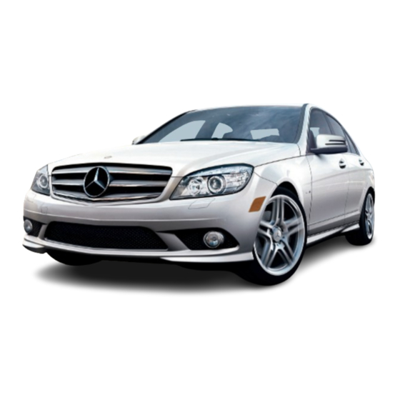 Mercedes-Benz C-Class Operator's Manual