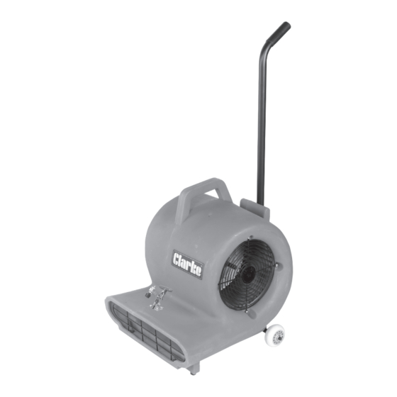 Clarke CBD3500 User Instructions