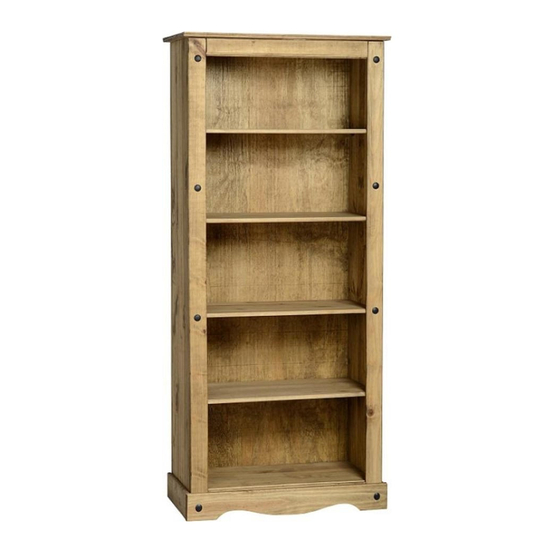 CORONA Tall Bookcase Assembly Instructions