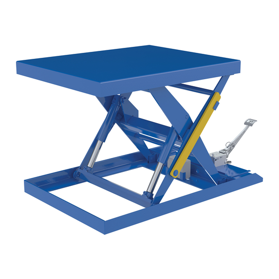 Vestil SCTAB-FP Instruction Manual