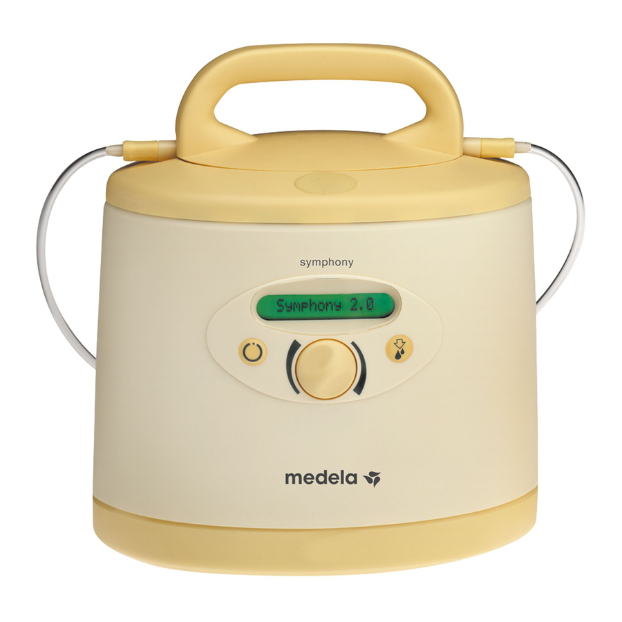 Medela Symphony PLUS Quick Start Manual