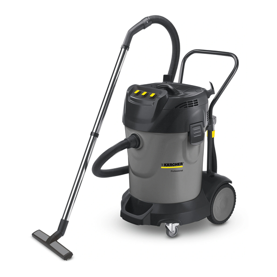 Kärcher NT 70/1 Manual