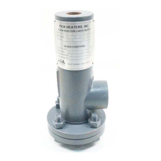 pick heaters 6X7 Service Manual