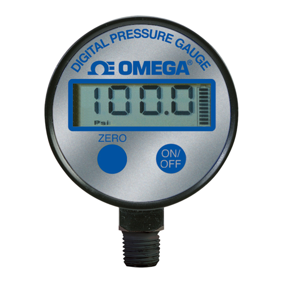 Omega DPG 1200 Series User Manual
