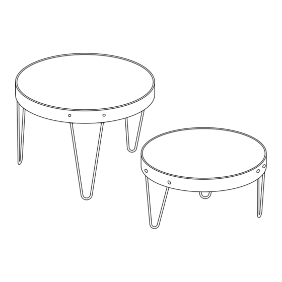 OSP Designs PASADENA NESTING PASA7920 Assembly Instructions