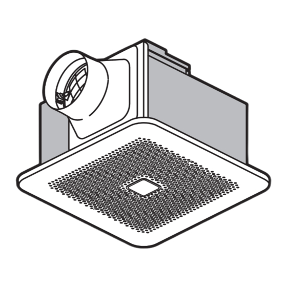 Panasonic FV-24CURV2 Installation And Operating Instructions Manual