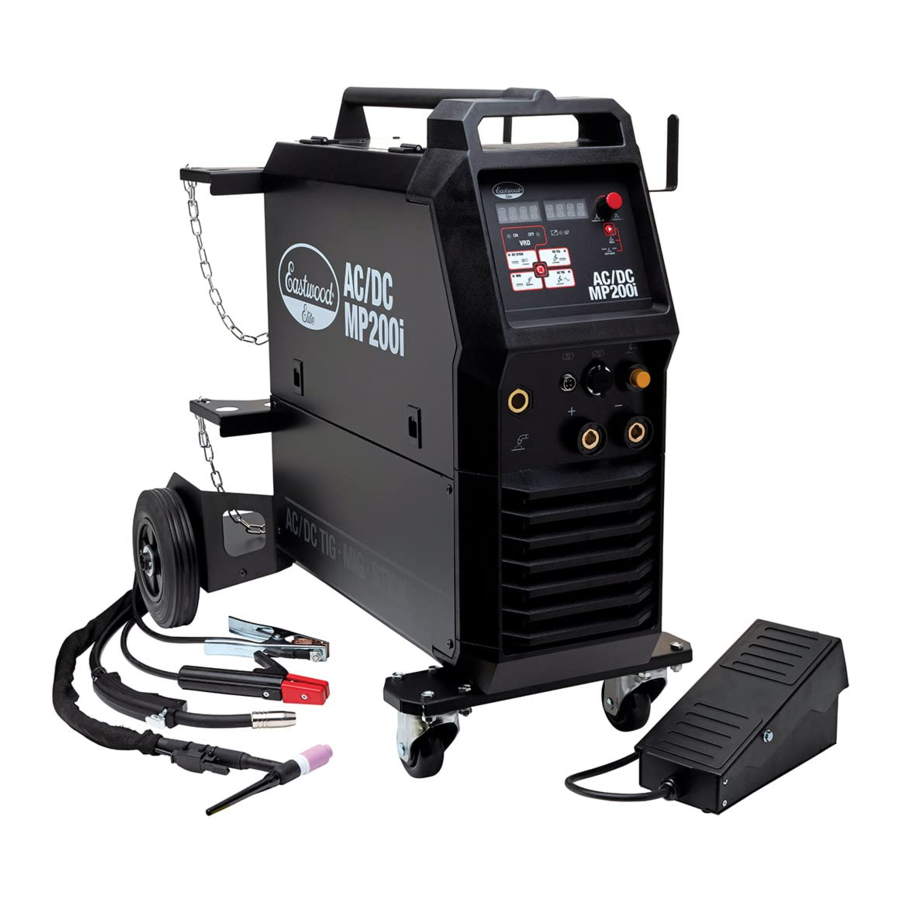 Eastwood MP200i (65375) - AC/DC WELDER Manual