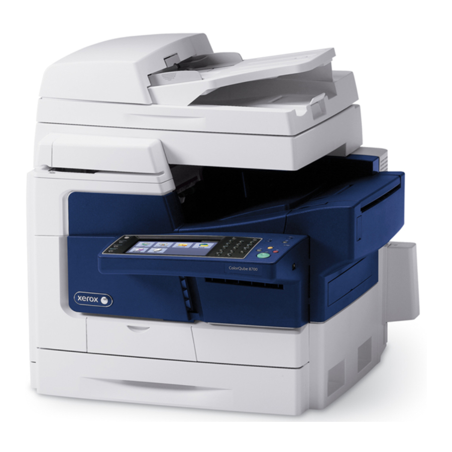 Xerox WorkCentre, ColorQube Manual