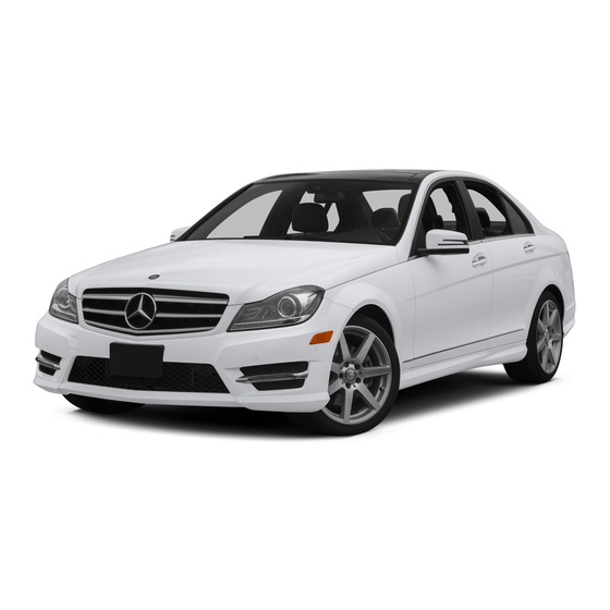 Mercedes-Benz C-Class Operator's Manual