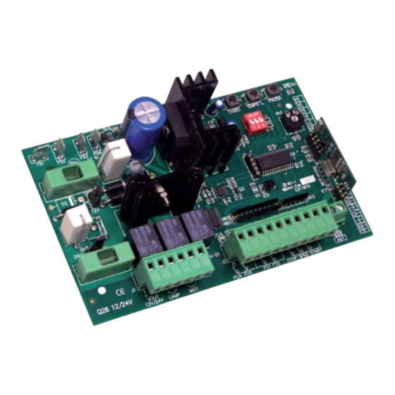 Proteco Q26 Gate Control Panel Manuals