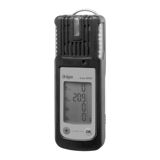 Dräger X-am 1100 Technical Handbook