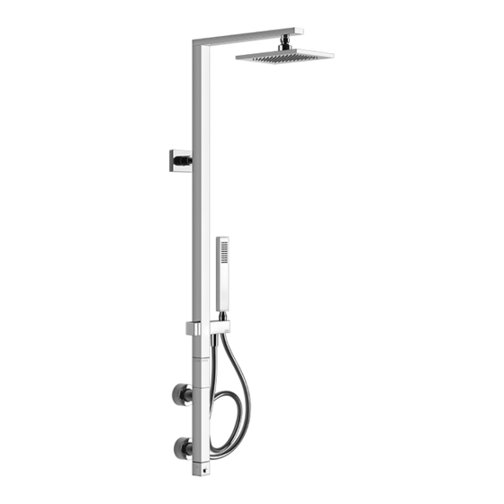 Gessi RETTANGOLO 23407 Bath Mixing Program